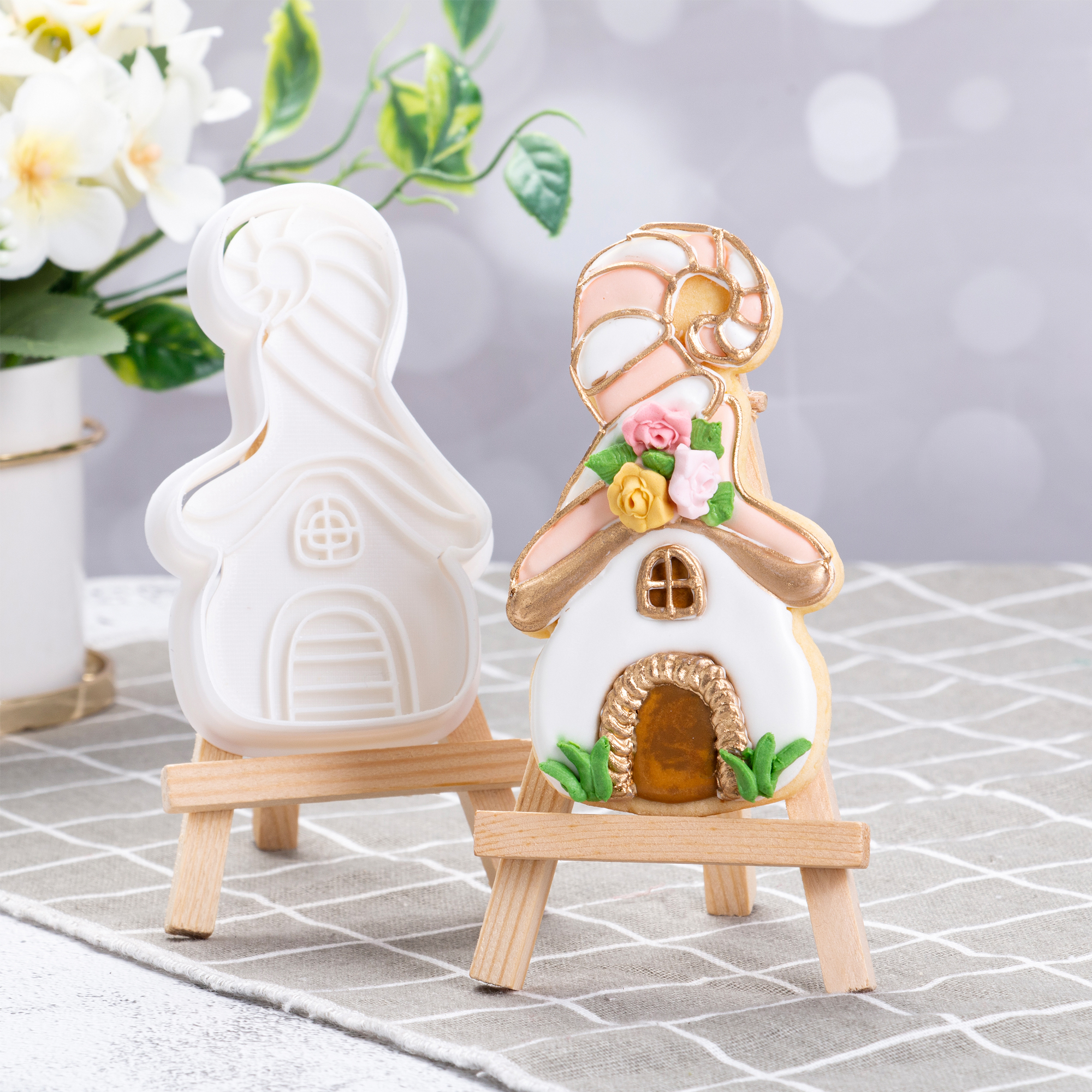 Princess Fairy Tale Style Cookie Cutters Cookie Stamp Cookie Molds Home Cookie Cutters