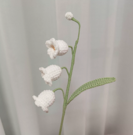 Personalized Crochet Flowers Bouquet Pink Purple Blue Gift for Wife Girlfriend Gift for Her Valentine's Day Birthday Gifts for Bestie