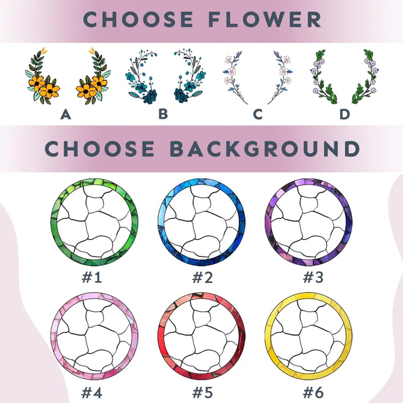 Personalized Pet Portrait Window Hanging Gift For Pet Lover Custom Pet Memorial Glass Art Suncatcher