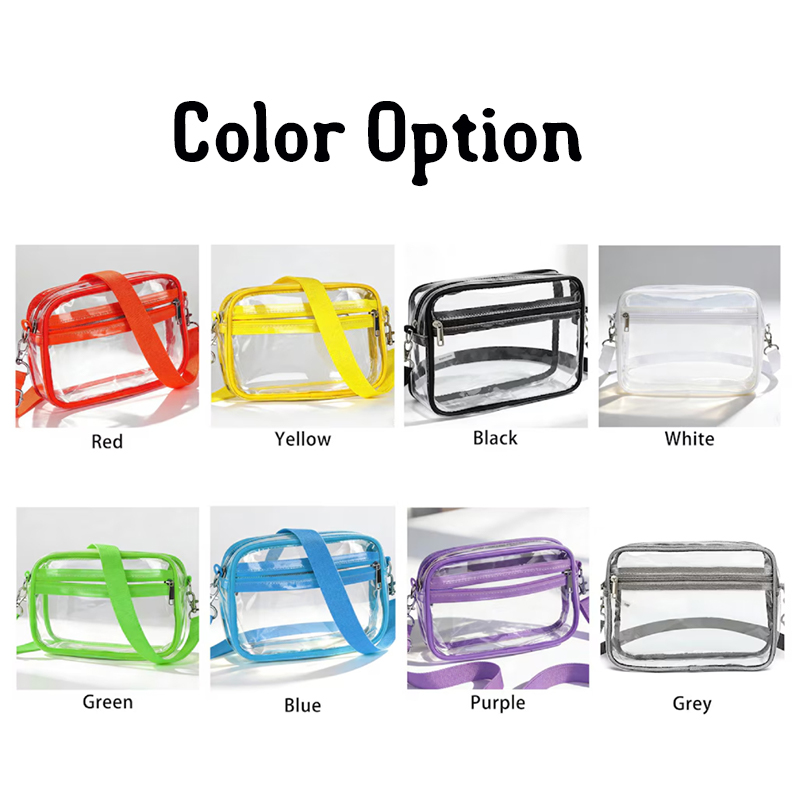 Kpop Clear Criossbody Bag-Stadium Approved Concert Crossbody Bag-Kpop Fan Gift