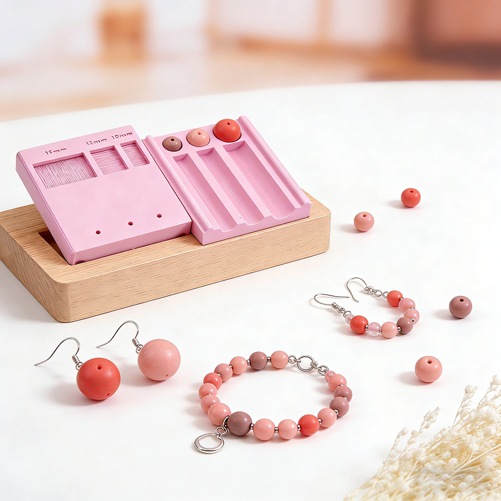 Polymer Clay Bead Roller Bead Hole Maker Round Bead Tool for Jewelry Earrings DIY Craft Polymer Clay Accessories