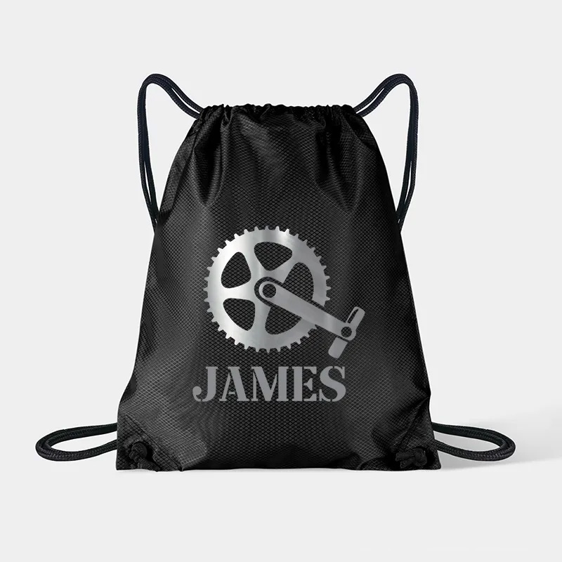 Personalized Gear Riding Drawstring Bag Team Sports Backpack Bags for Cycling Lovers