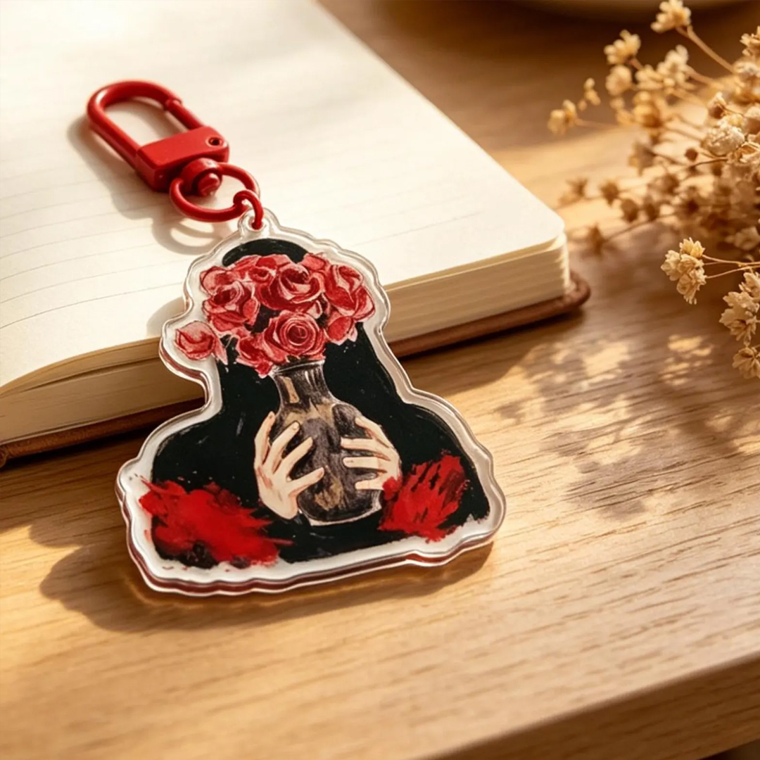Obsession Acrylic Keychains One Wish Keychains Bag Decor Obsession One Wish Willow Charm
