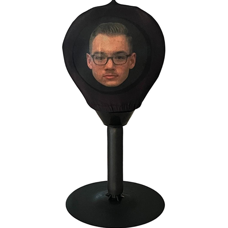 Personalized His Face Photo Punching Bag Upload Any Photo or Face Funny Personalized Gift, Ships Fast Wife Gift from Husband Gift for Her