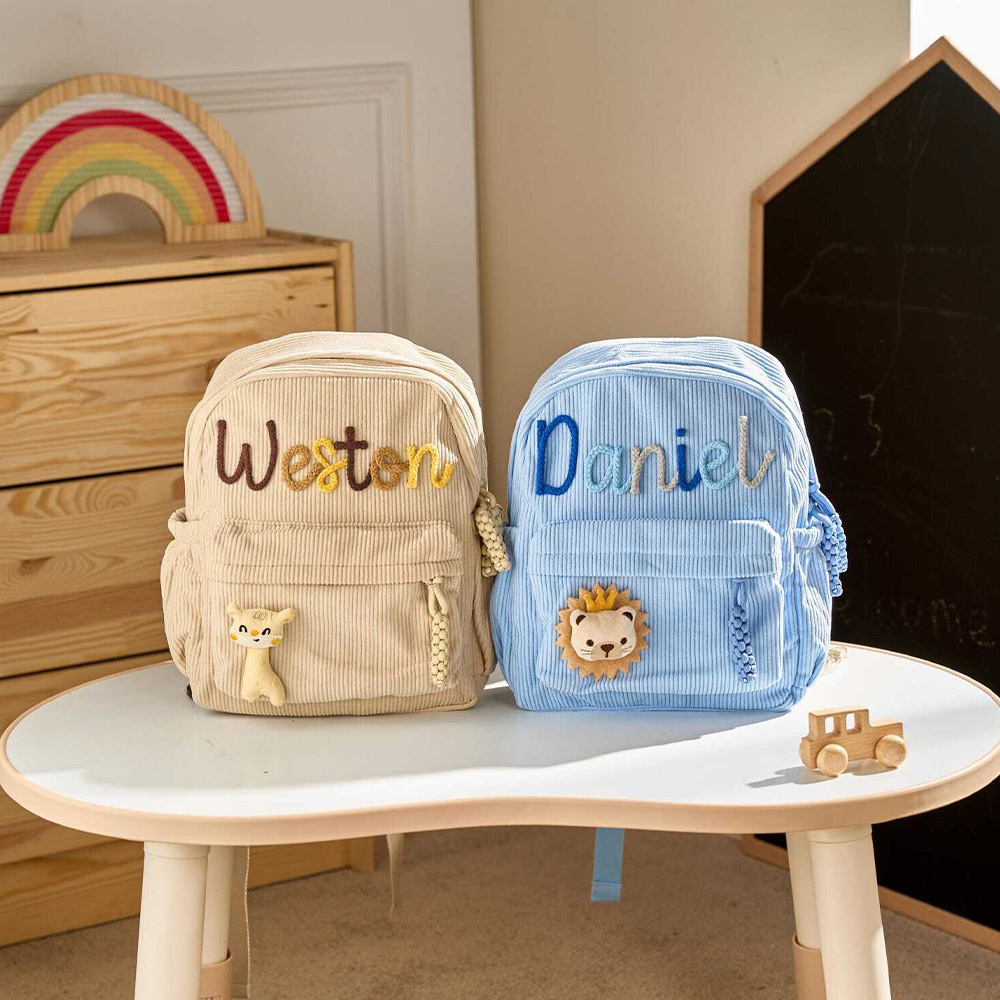 Personalized Toddler Backpack With Name Kindergarten Gift Back to School Summer Camp Bag Kids Preschool Bag