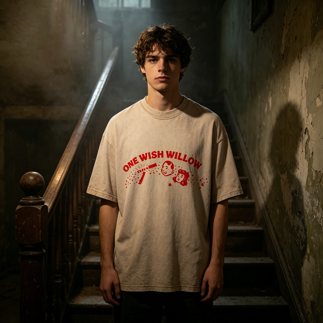 Obsession One Wish Willow Washed T-Shirt for Movie Fans