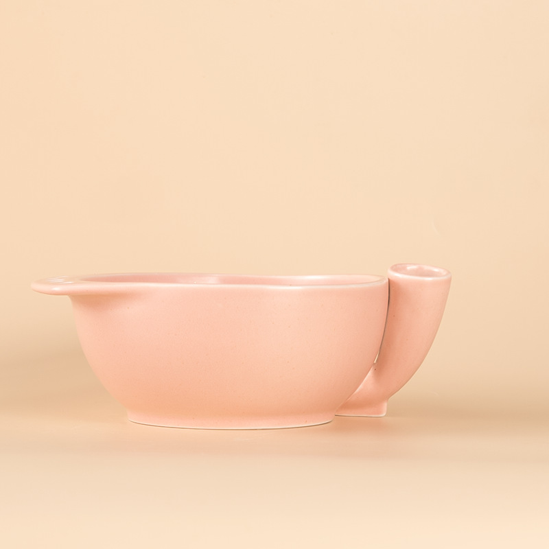 Vortex Berry Washing Bowl Handmade Ceramic Fruit Rinse Bowl Strawberry Blueberry Rinser Kitchen Colander Gift