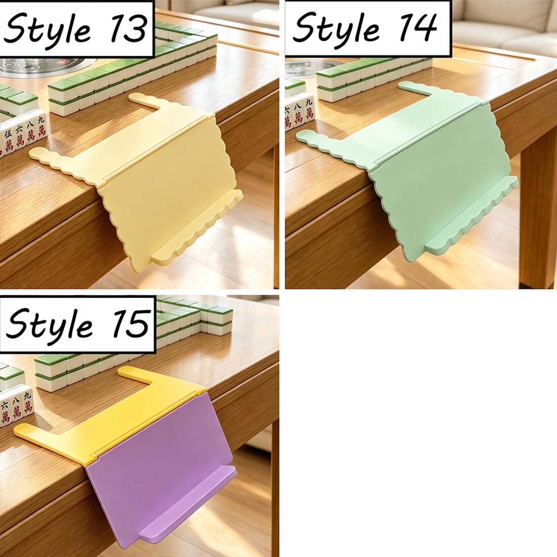 Personalized Mahjong Card Holder 3D Printed Foldable Mahjong Game Card Rack Mahjong Accessories Home Game Night Accessory Mahjong Player Gift