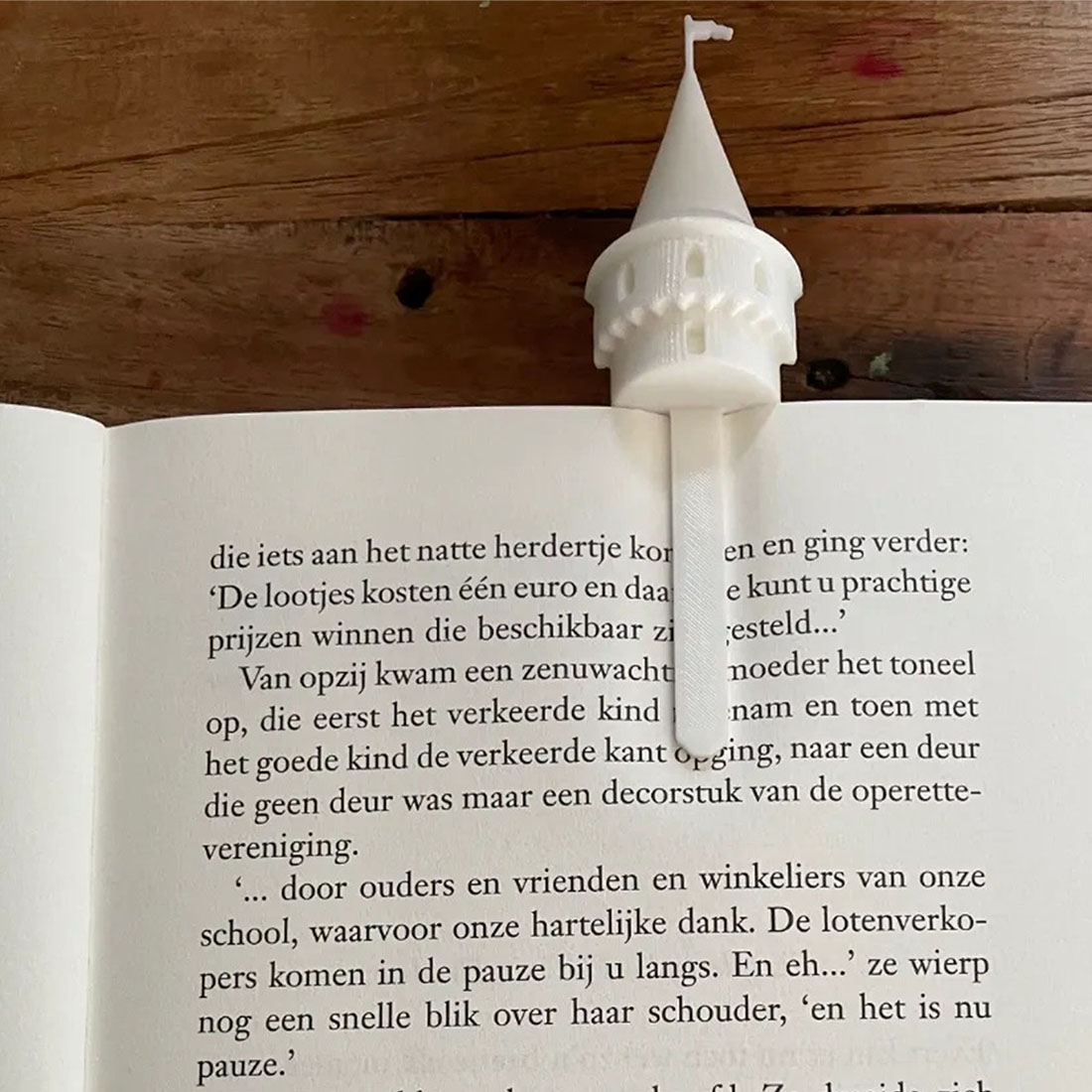 Personalized Castle Bookmark 3D Printed Fairy Tale Tower with Custom Name Cute Gift for Book Lovers & Kids