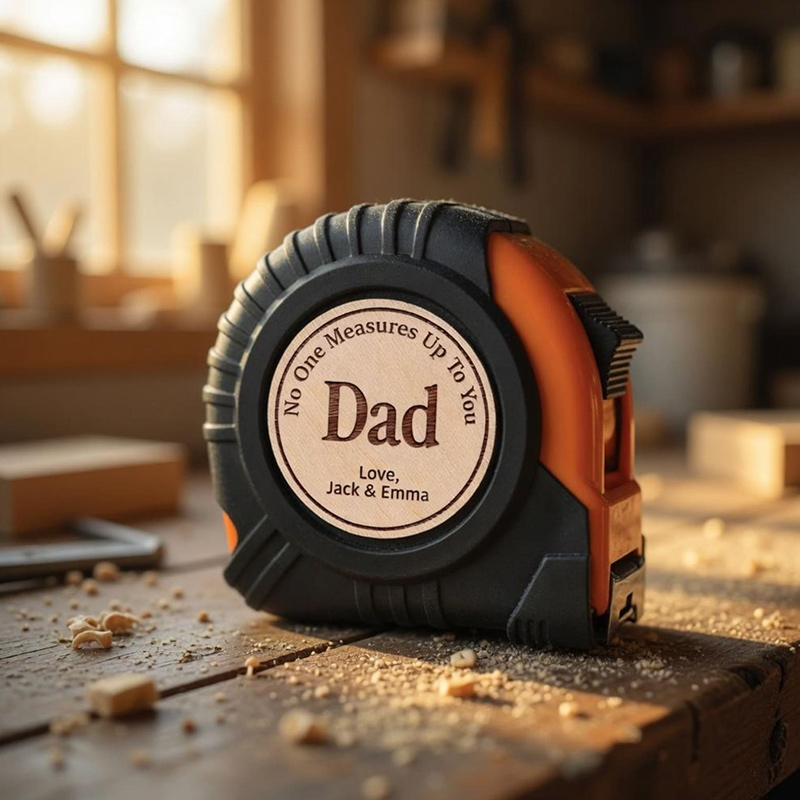 Personalized No One Measures Up Tape Measure Custom Engraved Tape Measure Gift for Dad Papa Housewarming Gift New Home Tool Accessories
