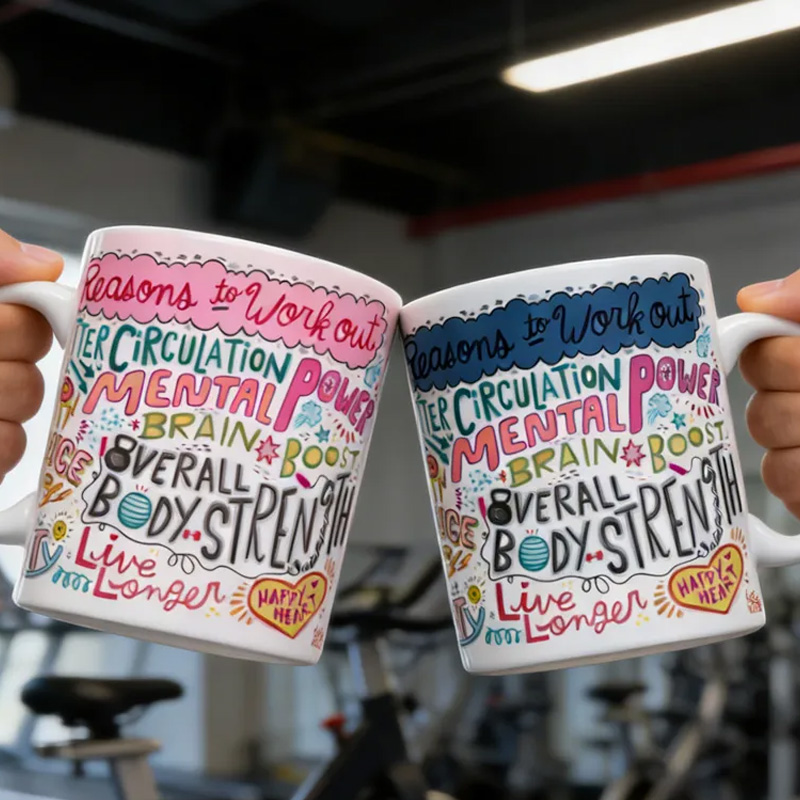 Personalized Weightlifter Mug Weightlifter Gift Bodybuilder Gift Men and Women Dumbell Mug Workout Mug Workout Gift Gym Mug Gym Gift Sale-megacustom