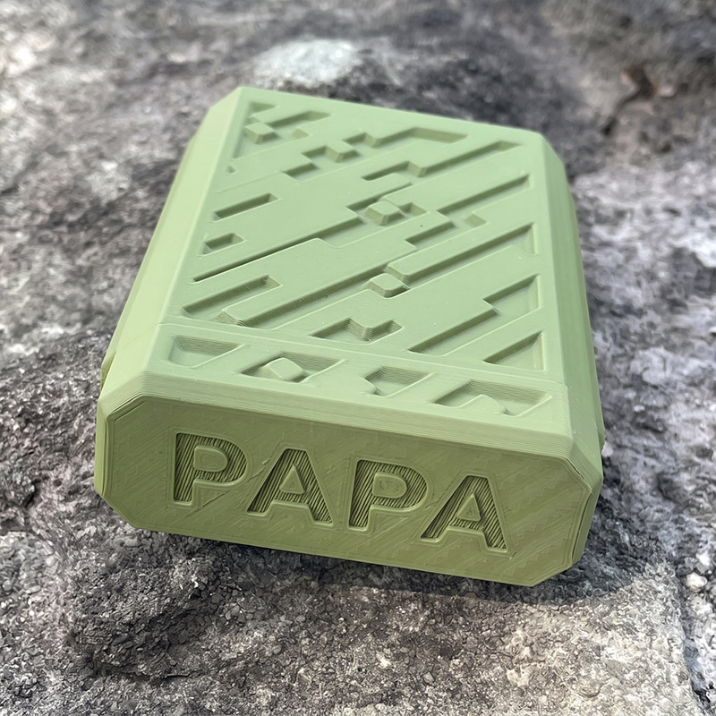 Personalized Pocket Fishing Tackle Box with Name for Dad Grandpa Papa Fishing Gifts