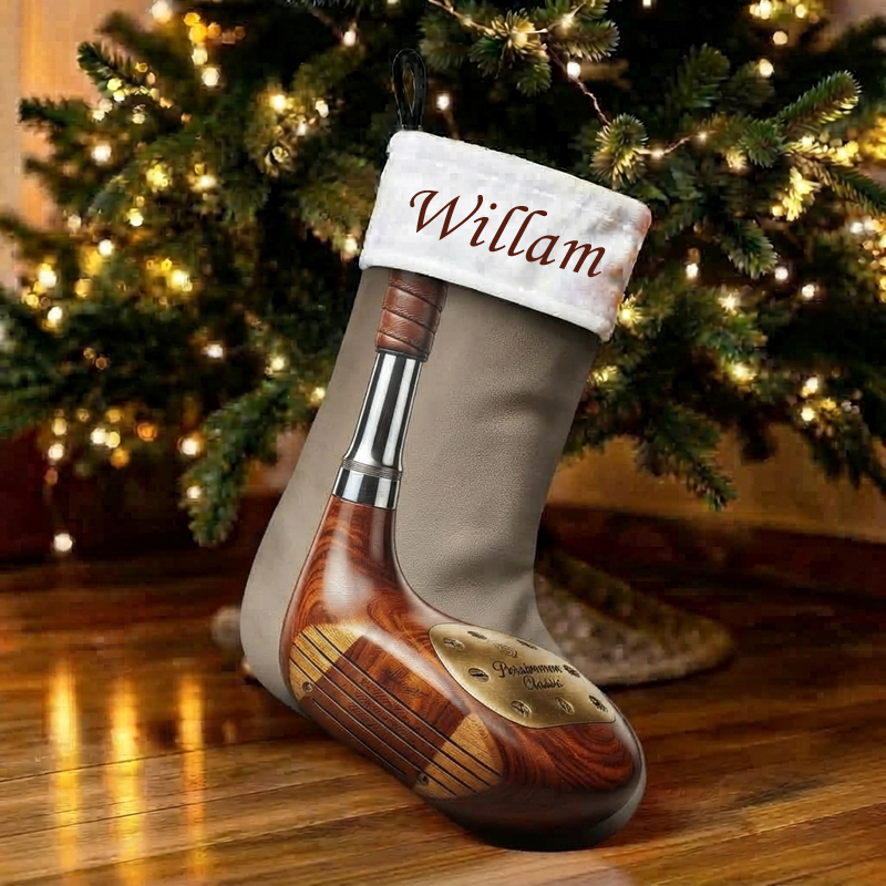 Personalized Horse Tack Bridle Christmas Stocking | Equestrian Rider Gift, Western Farm Xmas Decor
