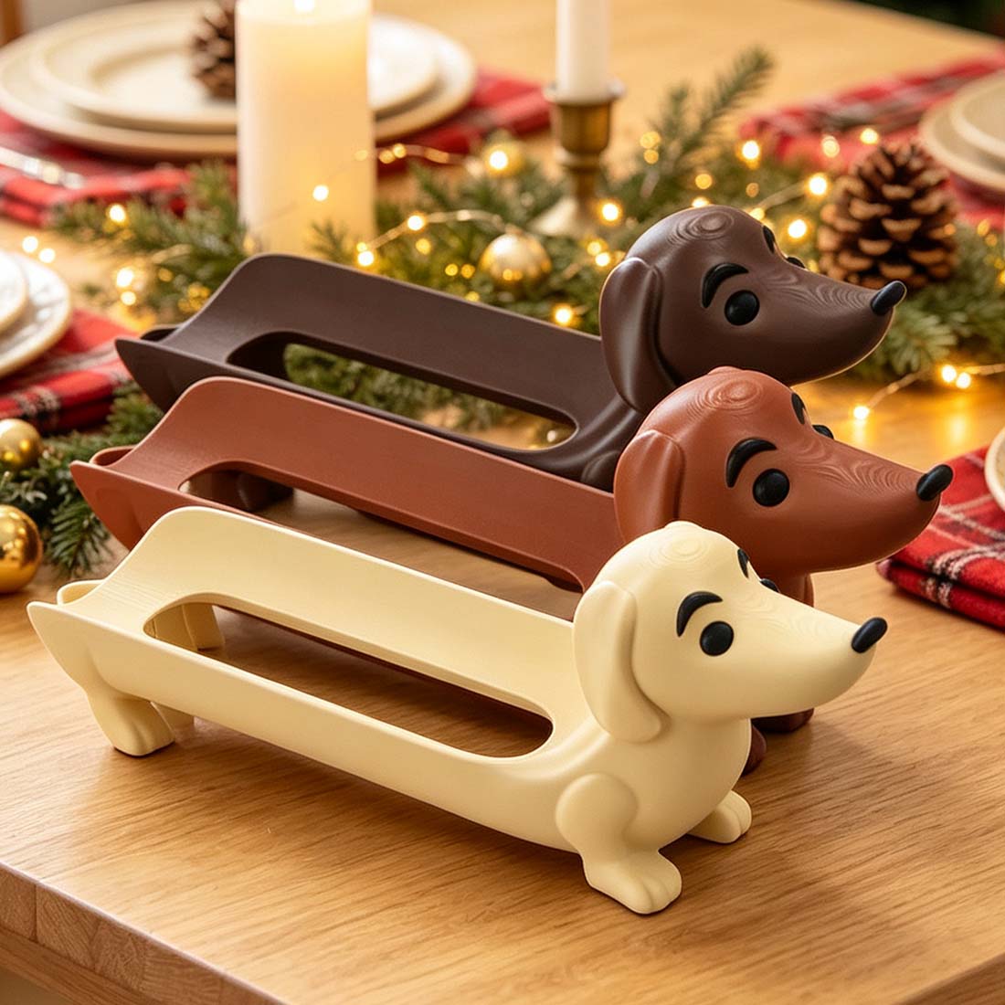 3D Printed Dachshund Hot Dog Holder