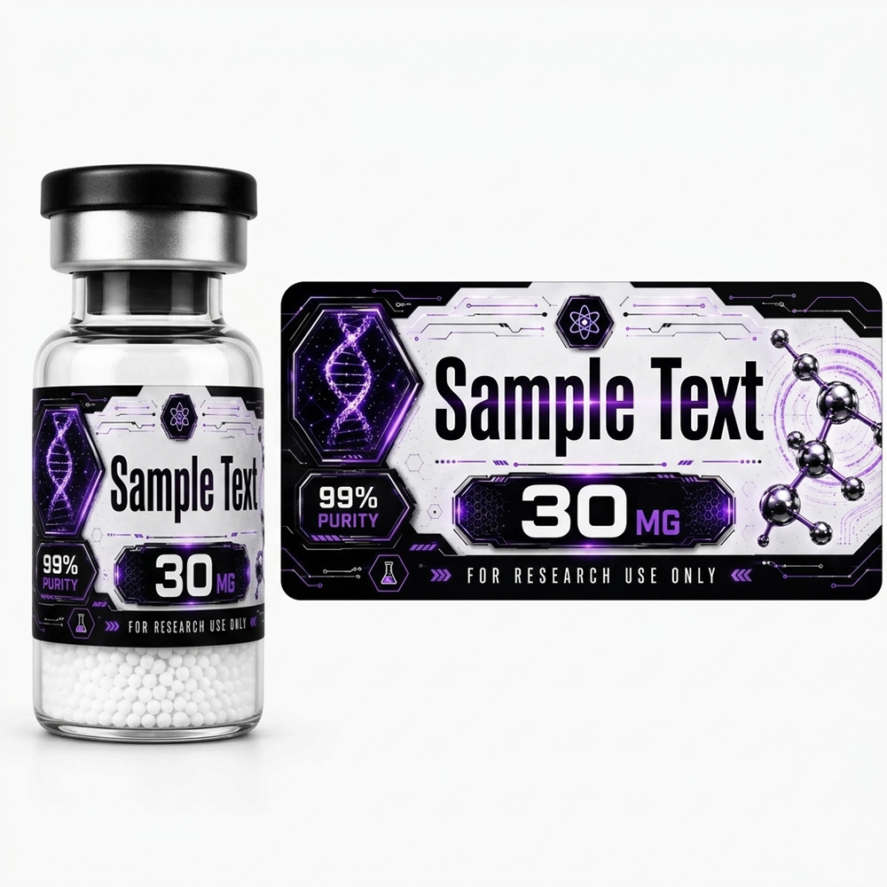 Personalized Holographic Vial Labels Waterproof Stickers for 3mL 5mL Vials Price for every 24 labels