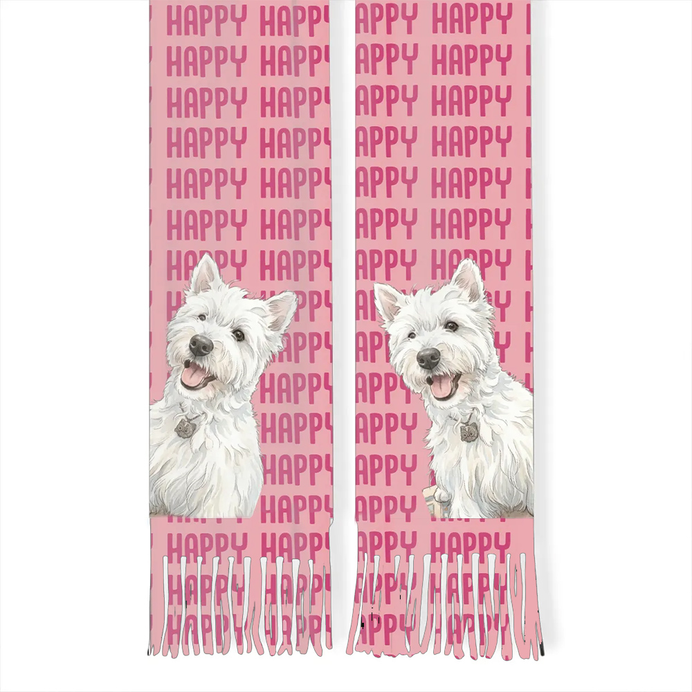 Personalized Scarf Pet Lover Watercolor Pet Lover Gift