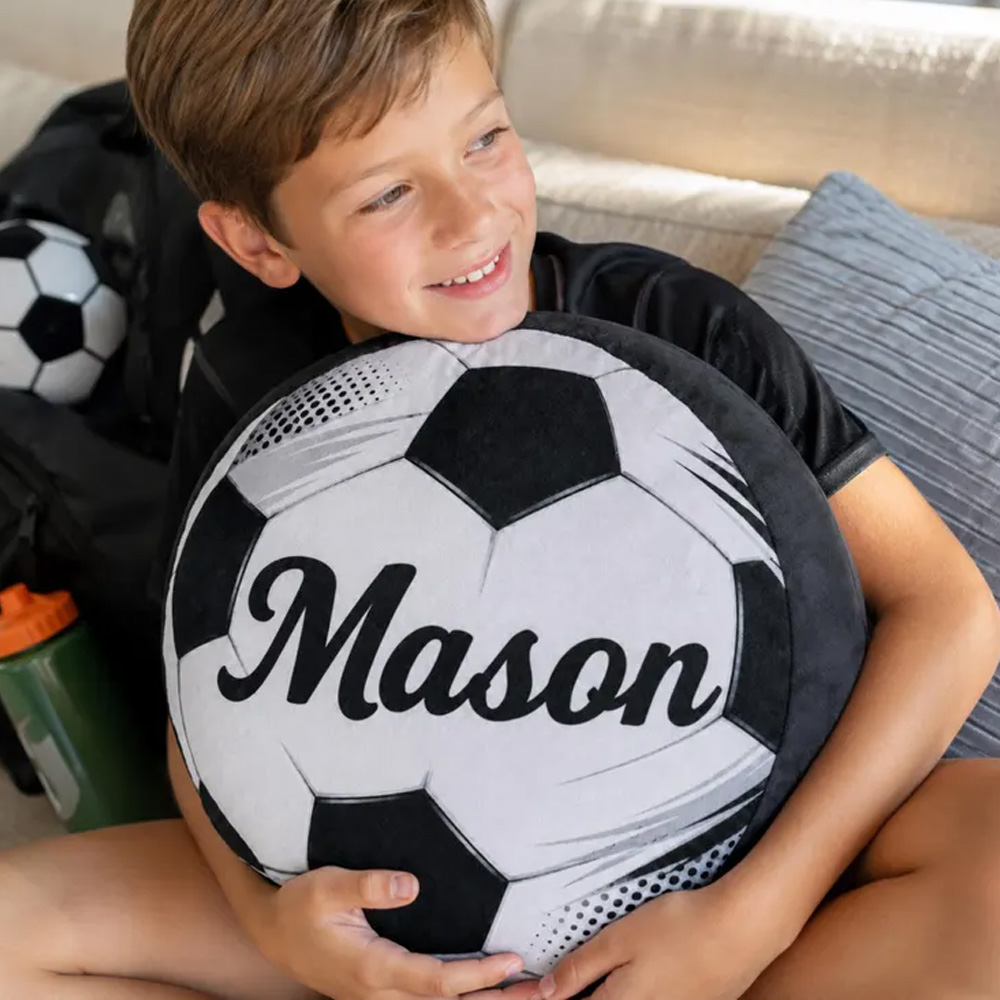 Personalized Soccer Ball With Custom Name Gift for Kids Boys Girls Bir