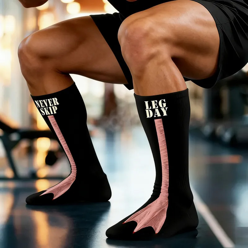 Personalized Gym Humour Socks Workout Buddy Fun Printed Designer Footwear Gift Perfect Gift for Your Loved One Who Enjoys Fitness Birthday Christmas Gift ideas for Gym Lovers