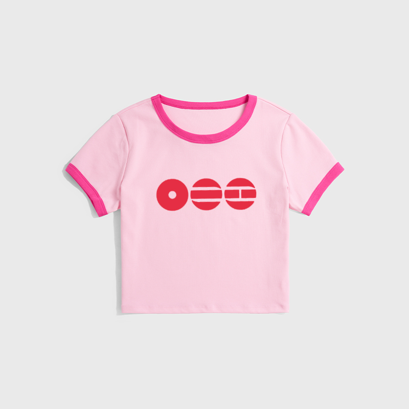 Personalized Kpop Idol Inspired Tshirt K-pop Fan Merch Kpop Raglan T-shirt