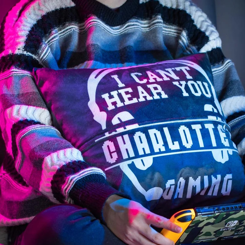 Personalized Gamer Pocket Cushion Cover for Gaming Enthusiasts for Geek Lover