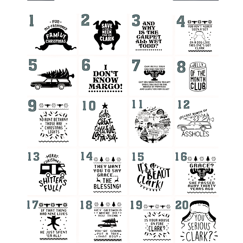 Personalized Classic Christmas Movie Inspired Funny Christmas Family Matching Classic T-Shirts Group Tshirts Movie Holiday Shirt