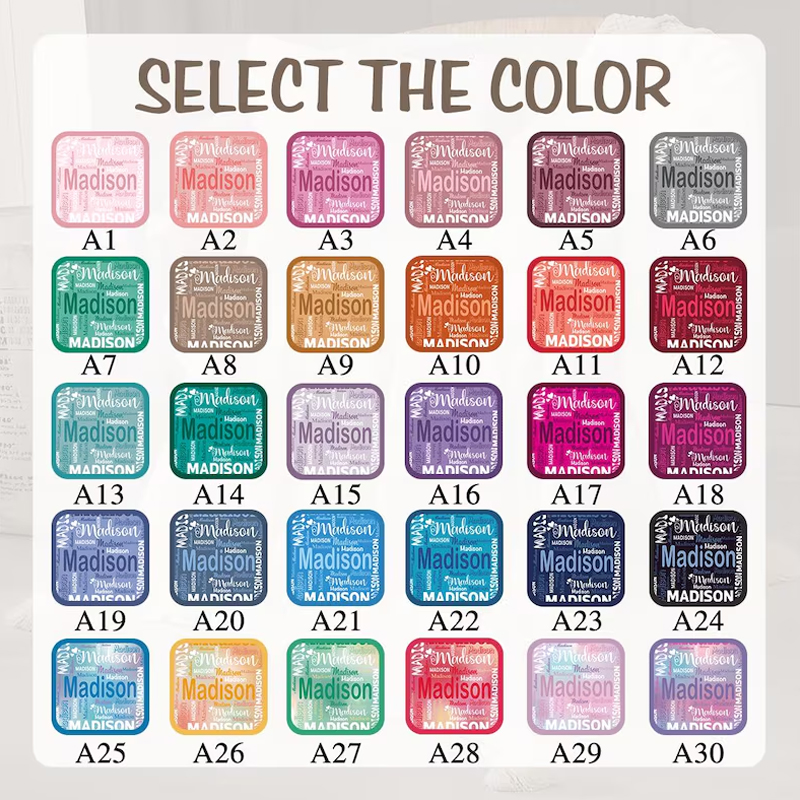 Personalized Pink Name Typography Word Art Custom Kids Room Decor Soft Cozy Blanket Birthday Gift Nursery Accent Blanket