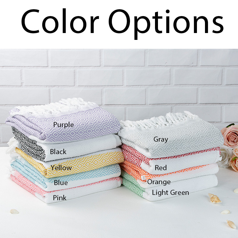 Personalized Beach Gift Towel Bridesmaid  Gifts Idea Custom Name Turkish Towel Wedding Favors Bachelorette Party Gift