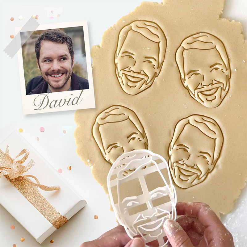 Personalized Face Photo Cookie Cutter Funny Cookie Gift Wedding Gift Custom Face Photo Gift Face Cookie Cutter Valentine's Day Gift 