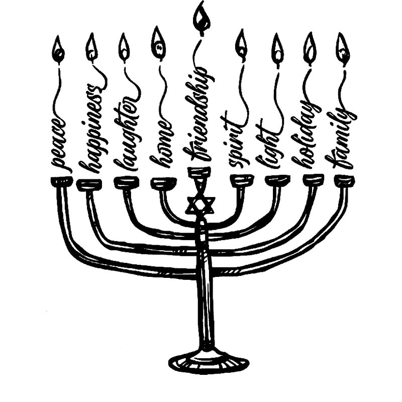 Personalized Peace Laughter Hanukkah Classic Hoodies with Name Unisex Hoodies Religious Gift Happy Hanukkah Gift for Jewish People