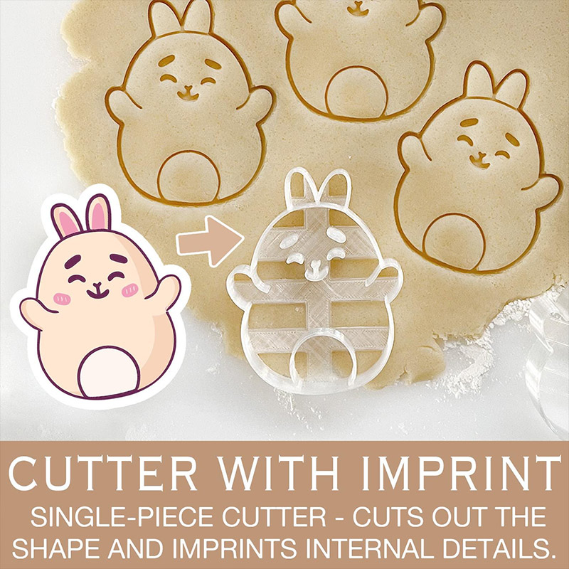 Personalized Cookie Cutter Logo Custom Stamp Design Baking Lover Gifts