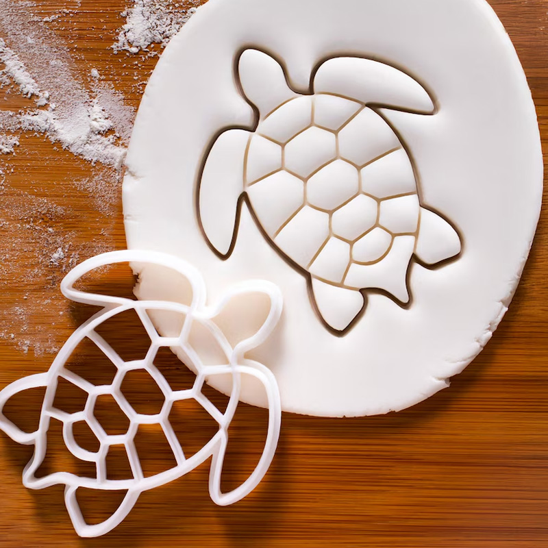 Personalized Sand Dollar Cookie Cutter Nautical Beach Theme Baking 3D Printed Baking Tool Beach Parties Craft Stamp for Fishing Lover