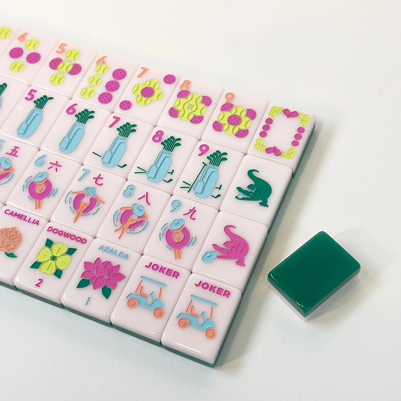 [Copy][Copy]Personalized Golf Themed Mahjong Mat, Custom Golf Mahjongg Table Pad, Gift for Golf and Mah jong Lovers