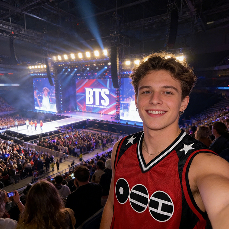 Personalized K-Pop Tank Top Jersey Concert Basketball Tank Top World Jersey Tour For Fans