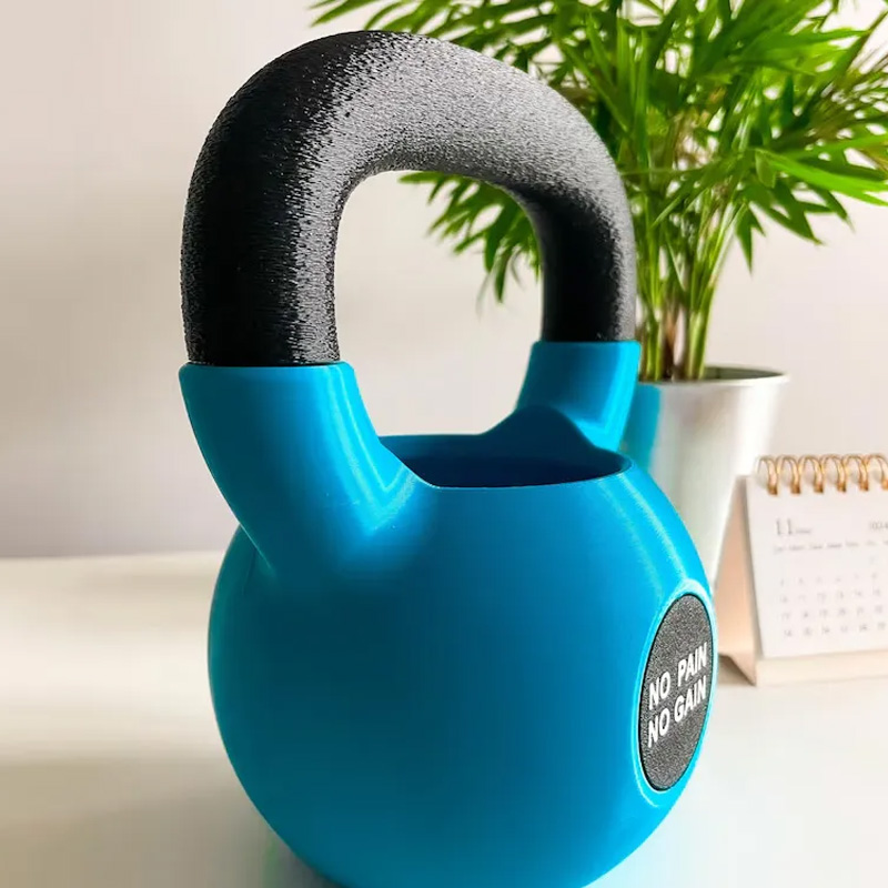 Personalized Text Kettlebell Pencil Holder 3D Printed Kettlebell Desk Organizer Gym Accessory Housewarming Birthday Gift for Fitness Lover