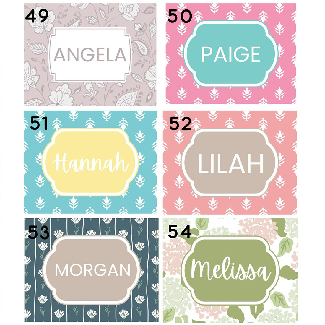 Personalized Mahjong Card Cover & Protective Sleeve for LARGE National Mahjong League Card NMJL Custom Monogram Mahjong Gift Hostess Birthday Christmas Mother's