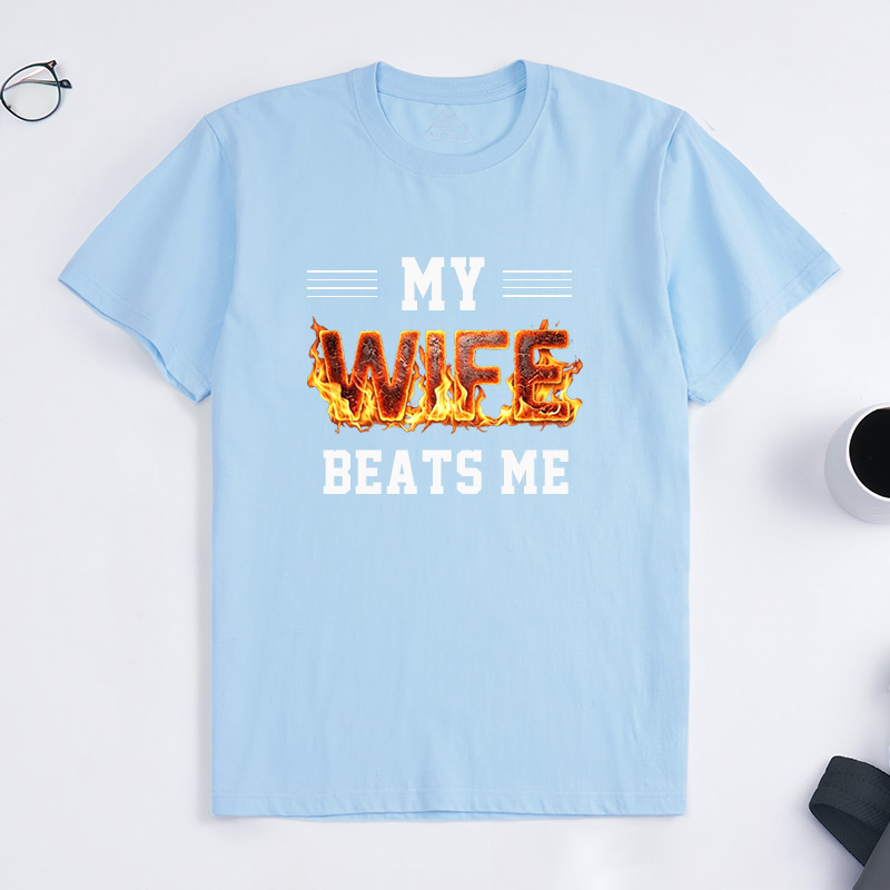 Personalized My Wife Beats Me Shirt Vintage Husband And Wife Shirts Husband Shirt For Men Funny Husband Shirt Funny Husband Gift
