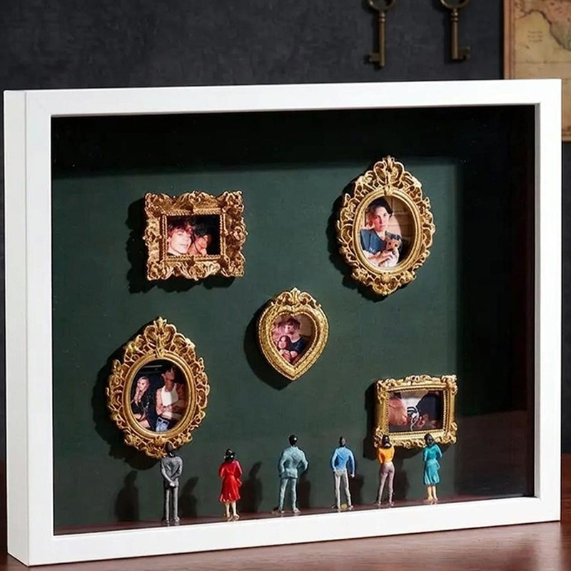 Personalized Museum of Us Frame, Personalized Photo Shadow Box, Couple Memory Display, Wedding Gift Idea, Anniversary Gift for Couple