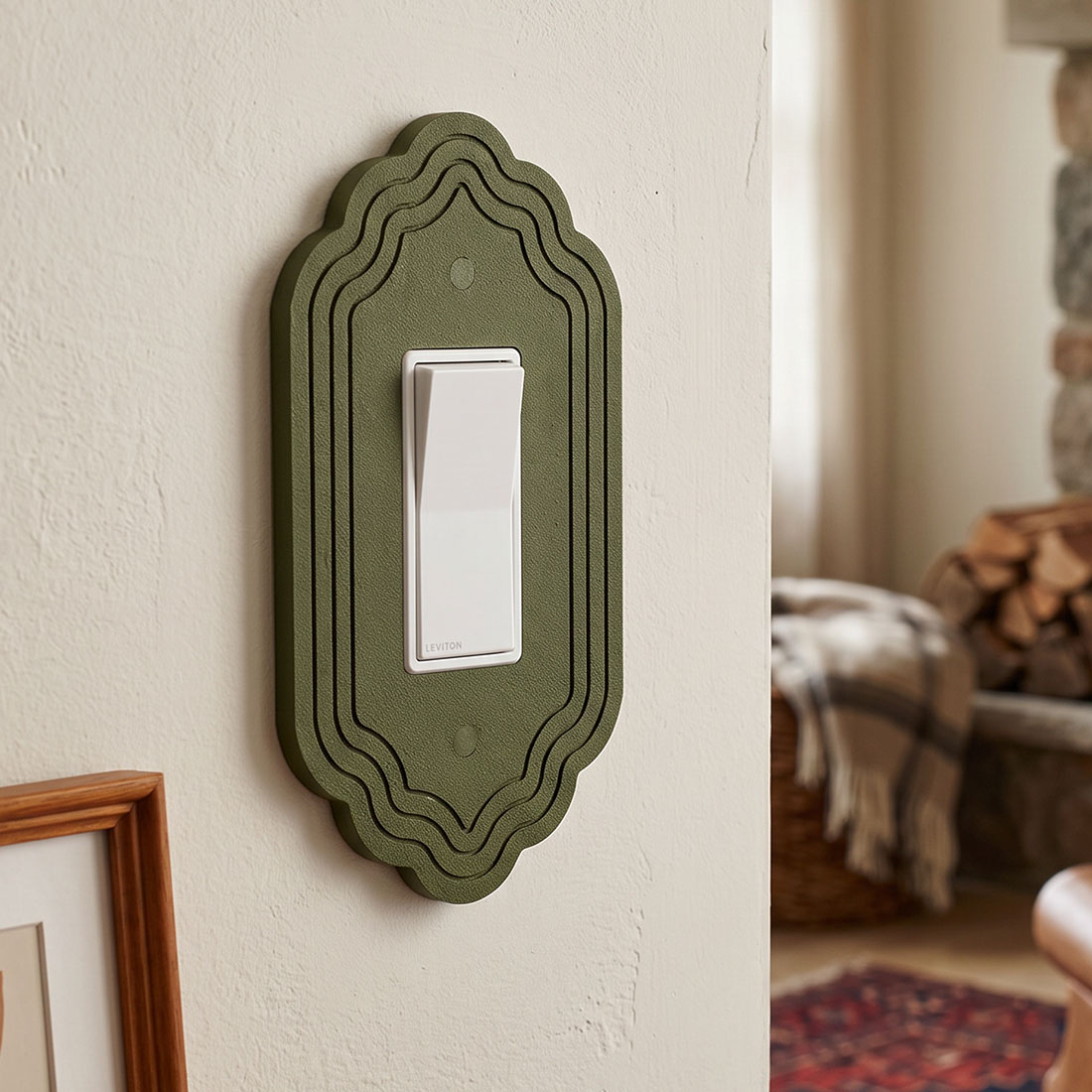 Vintage Light Switch Cover Victorian Style Wall Plate for Toggle Rocker Duplex GFCI Outlet
