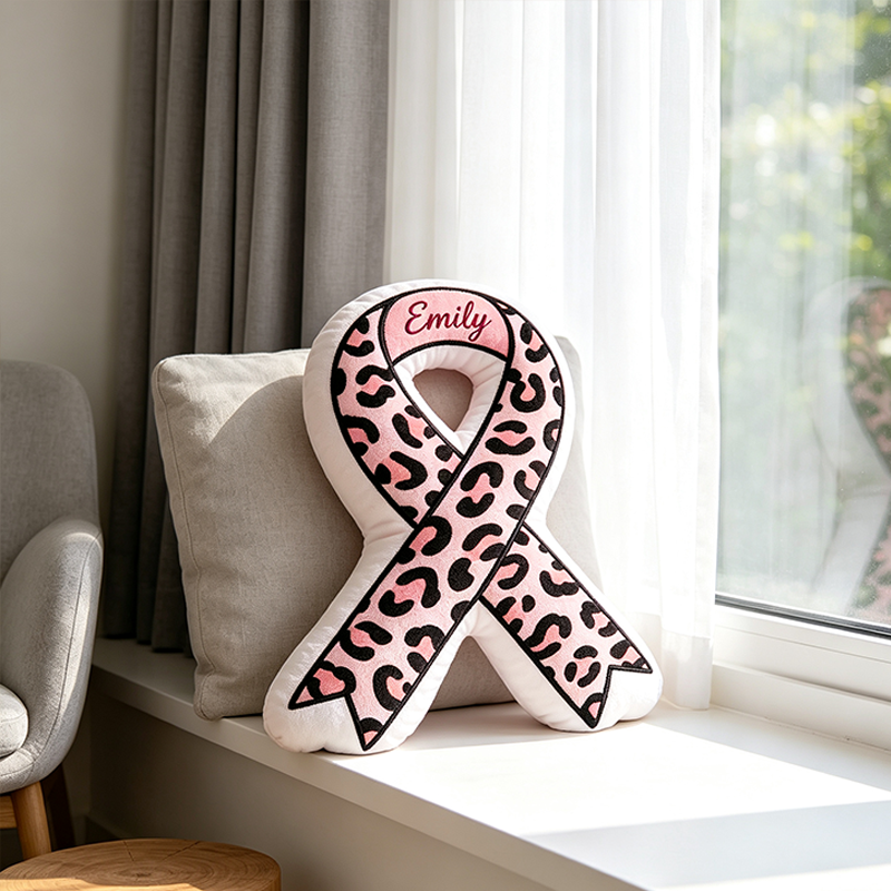 Personalized Bow Pillow, Custom Name Pink Bow Shaped Pillow, Girls Room Decor, Personalized Kids Gift, Nursery Bedroom Decor