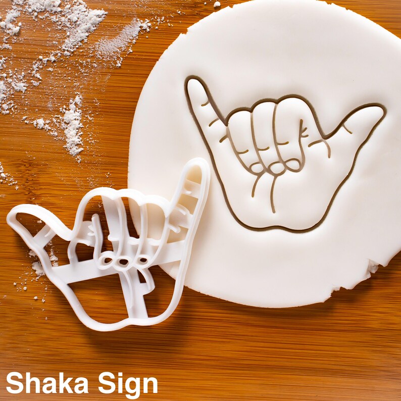 Personalized Funny Fingers Cookie Cutter