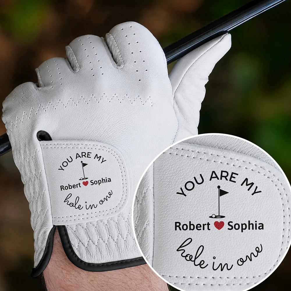 Personalized You Are My Hole In One - Personalized Golf Glove