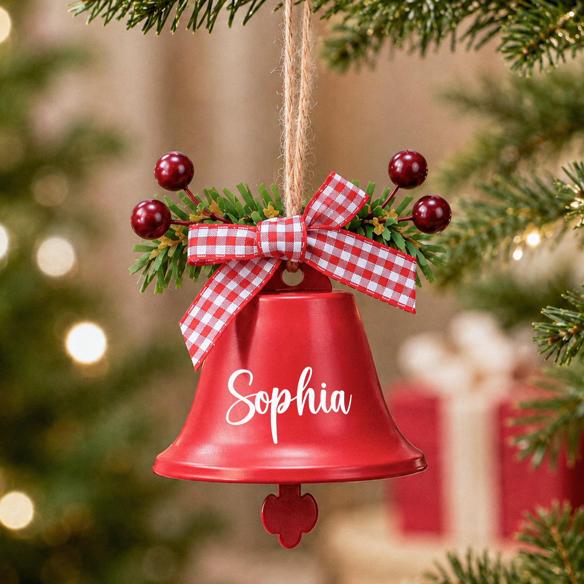 Personalized Name Christmas Gift Tree Hanging Decoration - Personalized Ornament