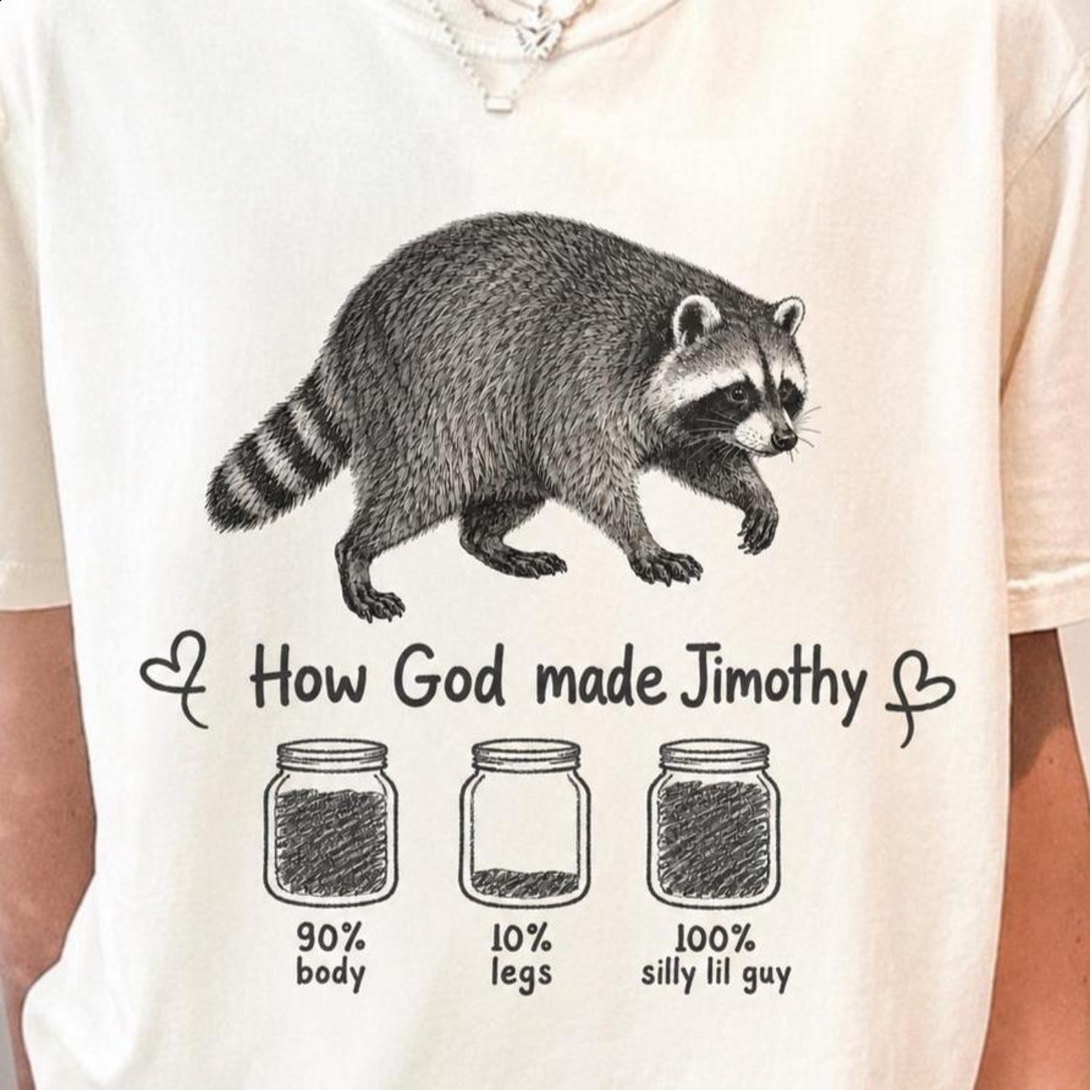 Jimothy Shirt, Funny Jimothy Raccoon Tee