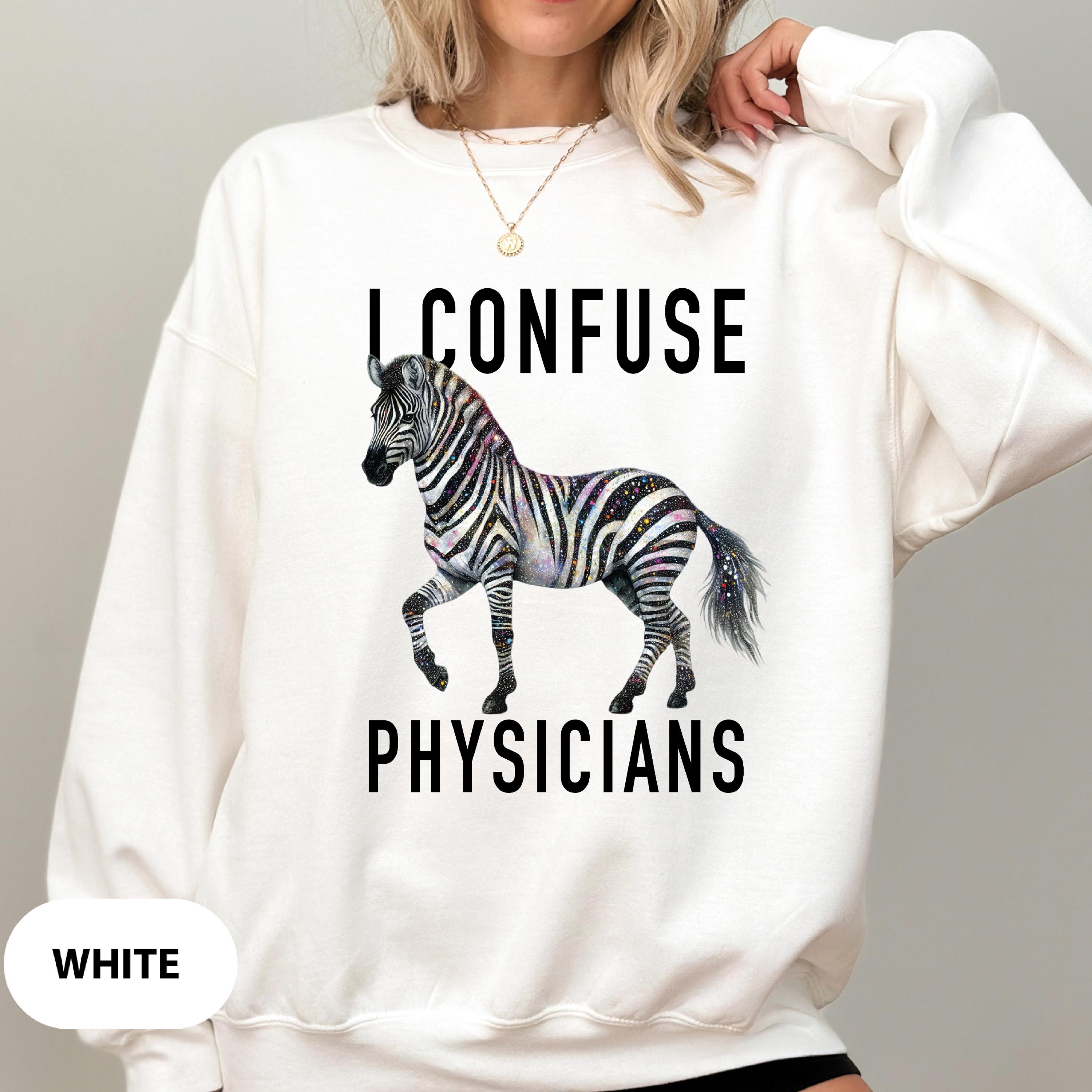 Rare Disease Sweatshirt, Zebra Ribbon Sweatshirt, Chronic Illness Sweatshirt, Cancer Warrior Gift, Cancer Gifts, Rare Disease Shirt