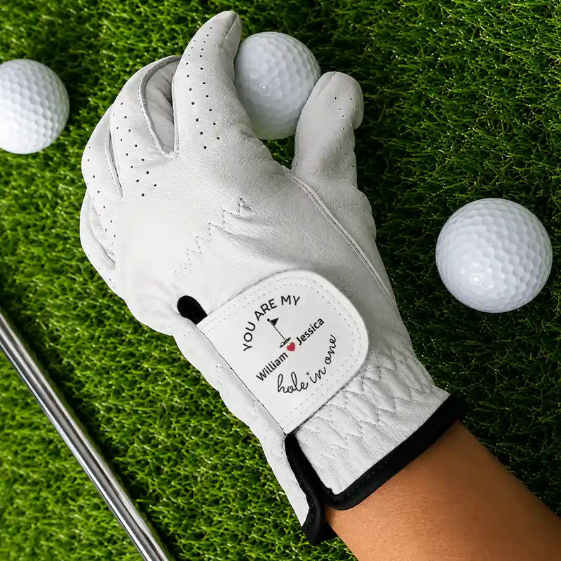 Personalized You Are My Hole In One - Personalized Golf Glove