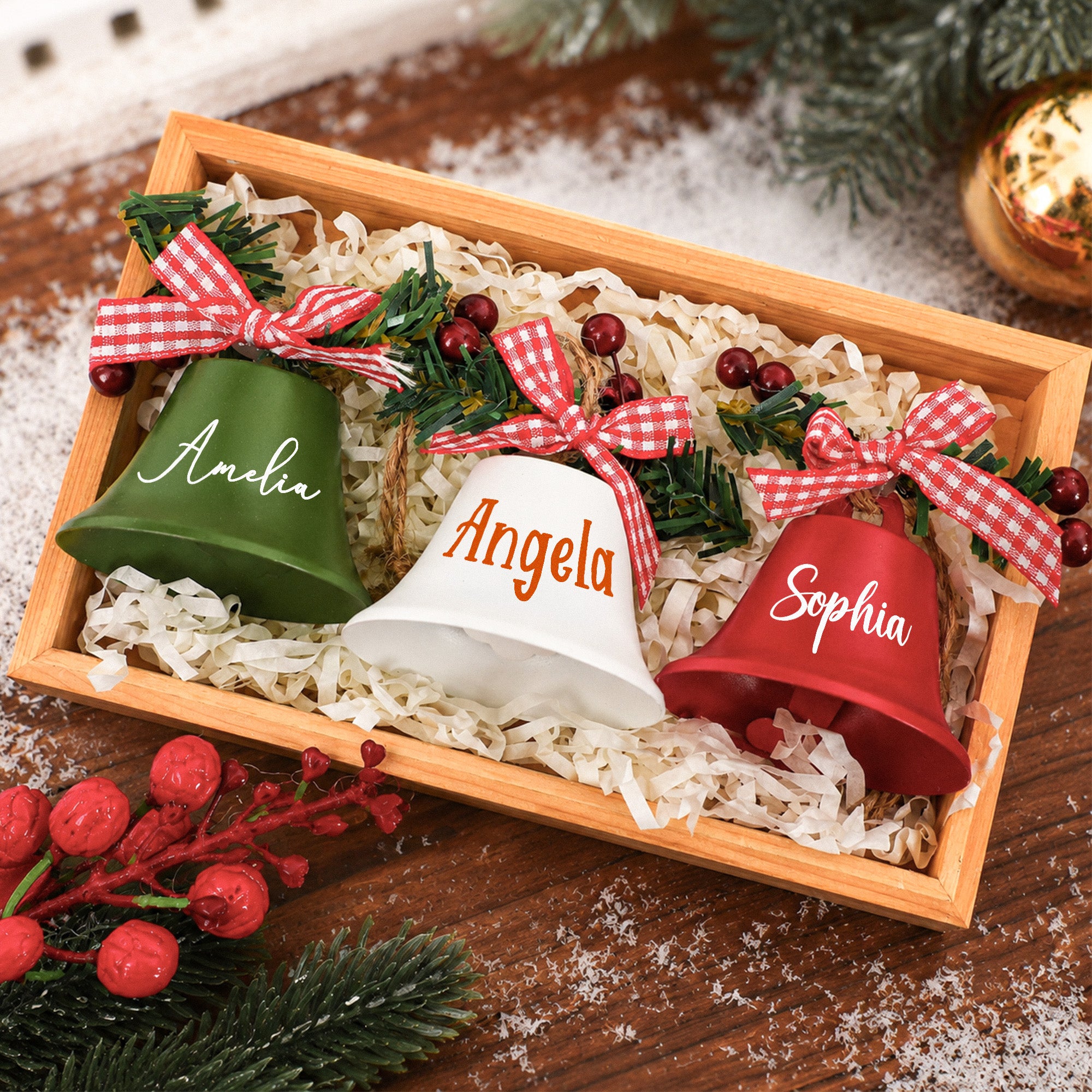 Personalized Name Christmas Gift Tree Hanging Decoration - Personalized Ornament