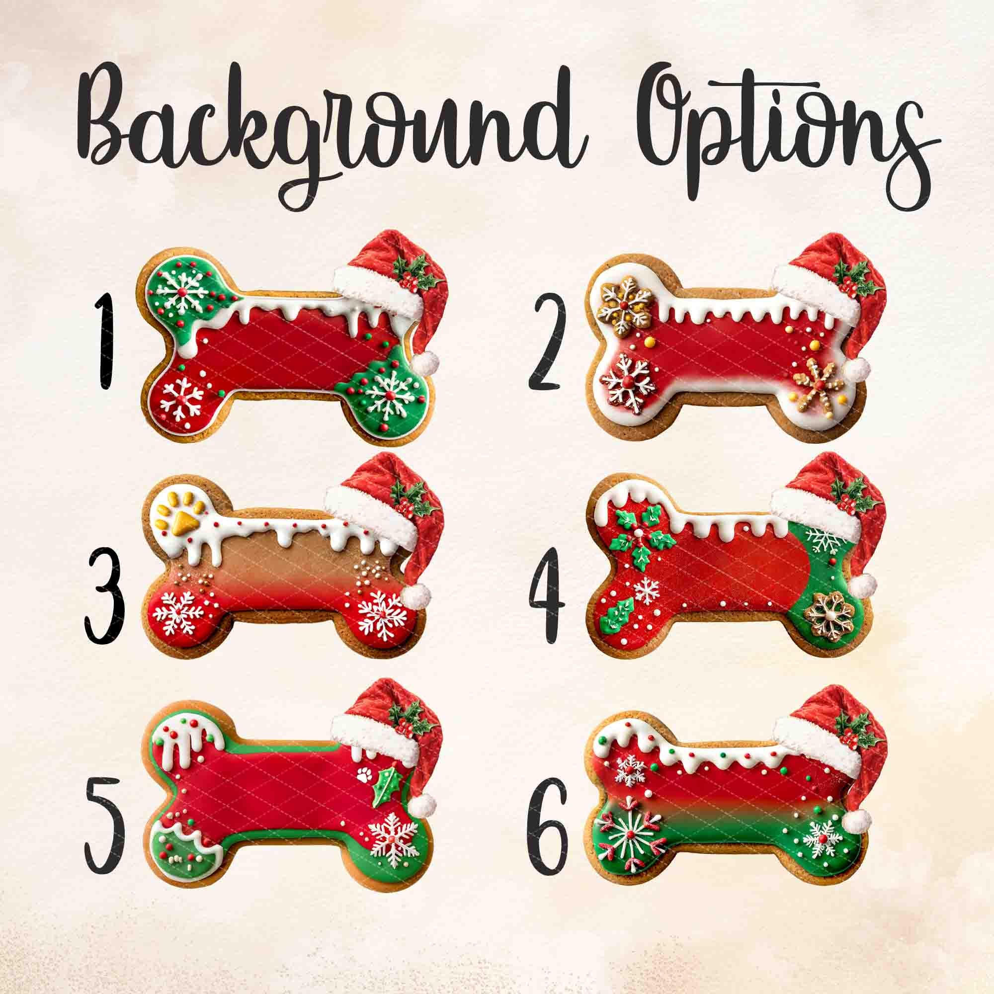 Personalized Dog Bone Gingerbread Christmas Ornament, Custom Dog Ornament, Pet Ornament, Dog Lover Gift, New Dog Ornament, Christmas Decor