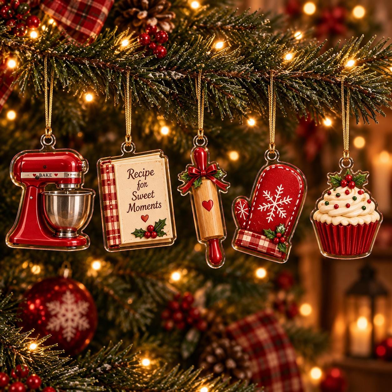 Personalized Baking Advent Calendar, Christmas Baker Countdown, Custom Name Baking Gift, Holiday Kitchen Advent Calendar