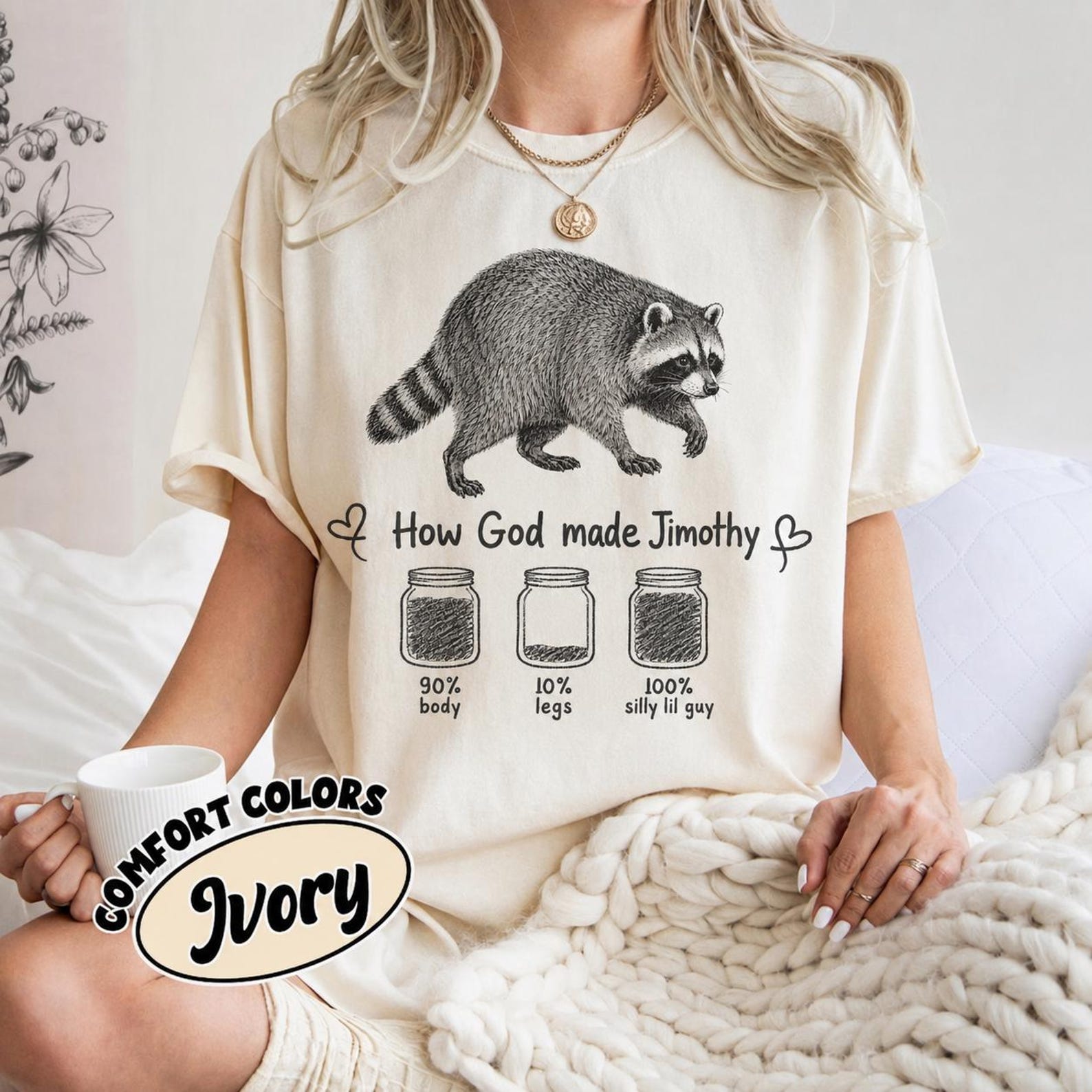 Jimothy Shirt, Funny Jimothy Raccoon Tee