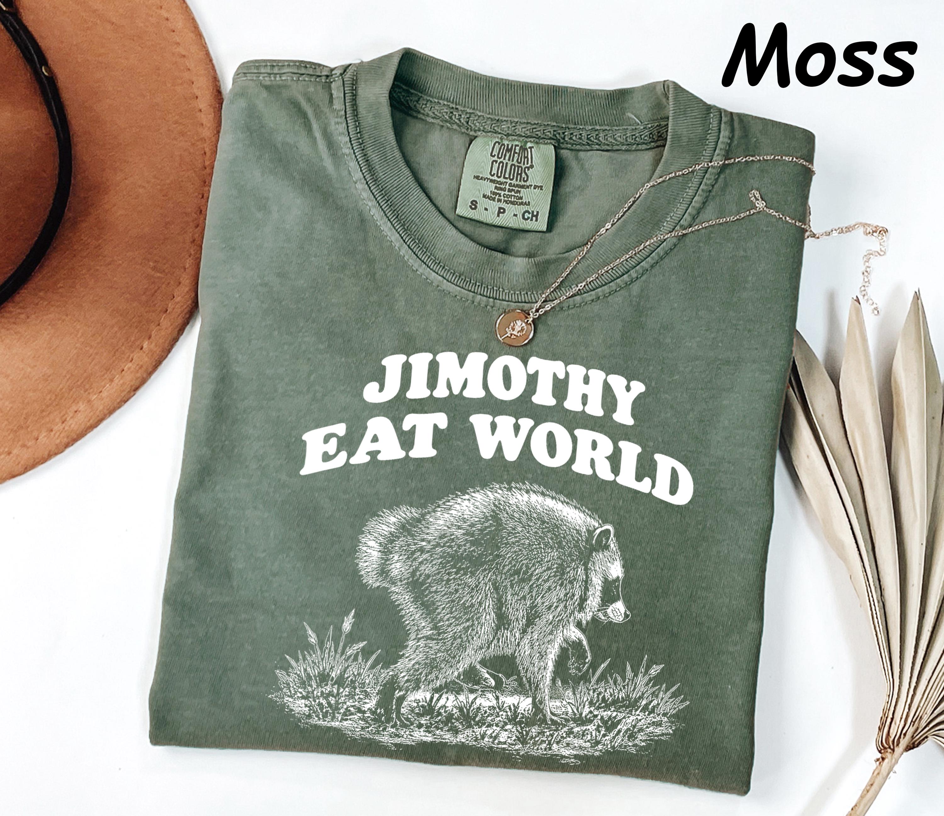 Retro Raccoon T-Shirt: In a World Full of Ordinary Be a Jimothy Graphic Tee